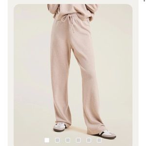 Nuuds wide leg luxe knit pants